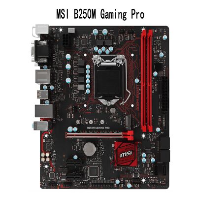 100% Test Work Motherboard FOR MSI B250M GAMING PRO