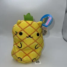 NWT Cats Vs Pickles Chonks 6" Pineapple #400 Gold 2022 Soft Beanbag Plush Toy