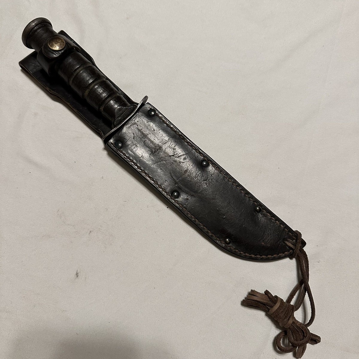 WWII USN Mark 2 Kabar Camillus Fighting Knife | eBay