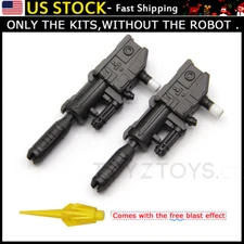 New Big Gun Weapon Upgrade Kit for OP Prime - Toys G1 Guns -Black