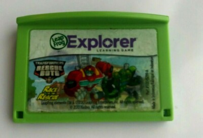 Leapfrog Transformers Rescue Game Leap Pad 2,3, XDi Ultra LeapPad leappad.  #g1