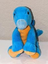 Heirloom Blue Floppy Stegosaurus 9" Tall by Adventure Planet 
