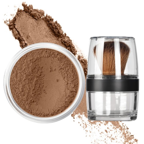 KABUKI JAR BRUSH & FOUNDATION Kit Mineral Makeup Full Size Set Bare Face Matte - 第 121/144 張圖片