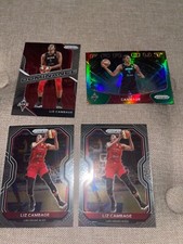 LIZ CAMBAGE 2020-21 PANINI GREEN PRISM WNBA BASKETBALL CARD 4 lot far out
