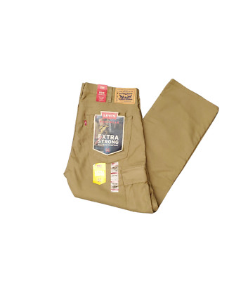 Levi's Men's 505 Regular Cargo Workwear Pants Cougar 38W x 30L 342340003