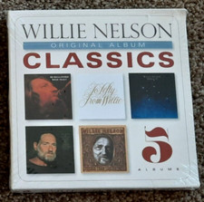Original Album Classics / Willie Nelson 5CD Troublemaker/ Lefty/ Stardust/ Sings