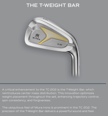 Miura Golf TC-202 Custom Built to Order Iron Set (5-PW) - 3-GW