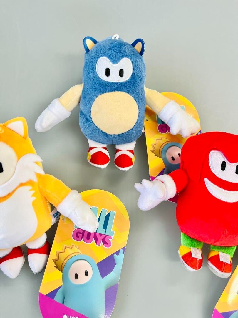 Fall Guys Sonic Collaboration Ver. Plush Toy Doll Complete