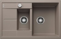 Blanco Metra 6 S Compact EinbauspüLe, Silgranit, Tartufo, Reversibel, Excenter