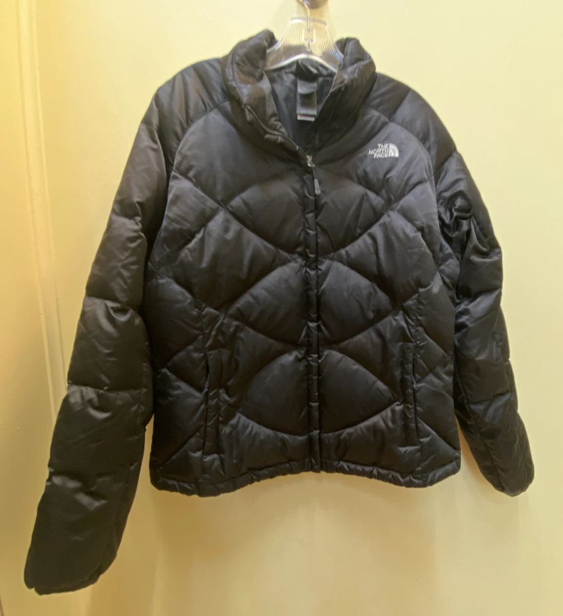 The North Face Women s 550 Goose Down Coat Puffer Jacket Black