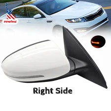 Right Passenger Power Mirror For Kia Optima 2011-2013 W/Turn Signal Light 5 Pin