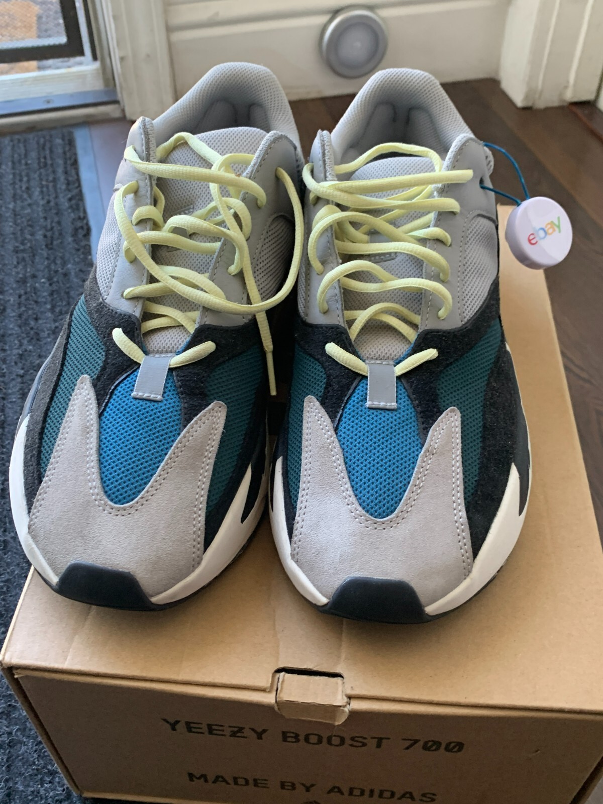 Adidas Yeezy Boost 700 V2 “Wave Runner” Men’s Size 12 – Authentic, Classic OG Co image 5