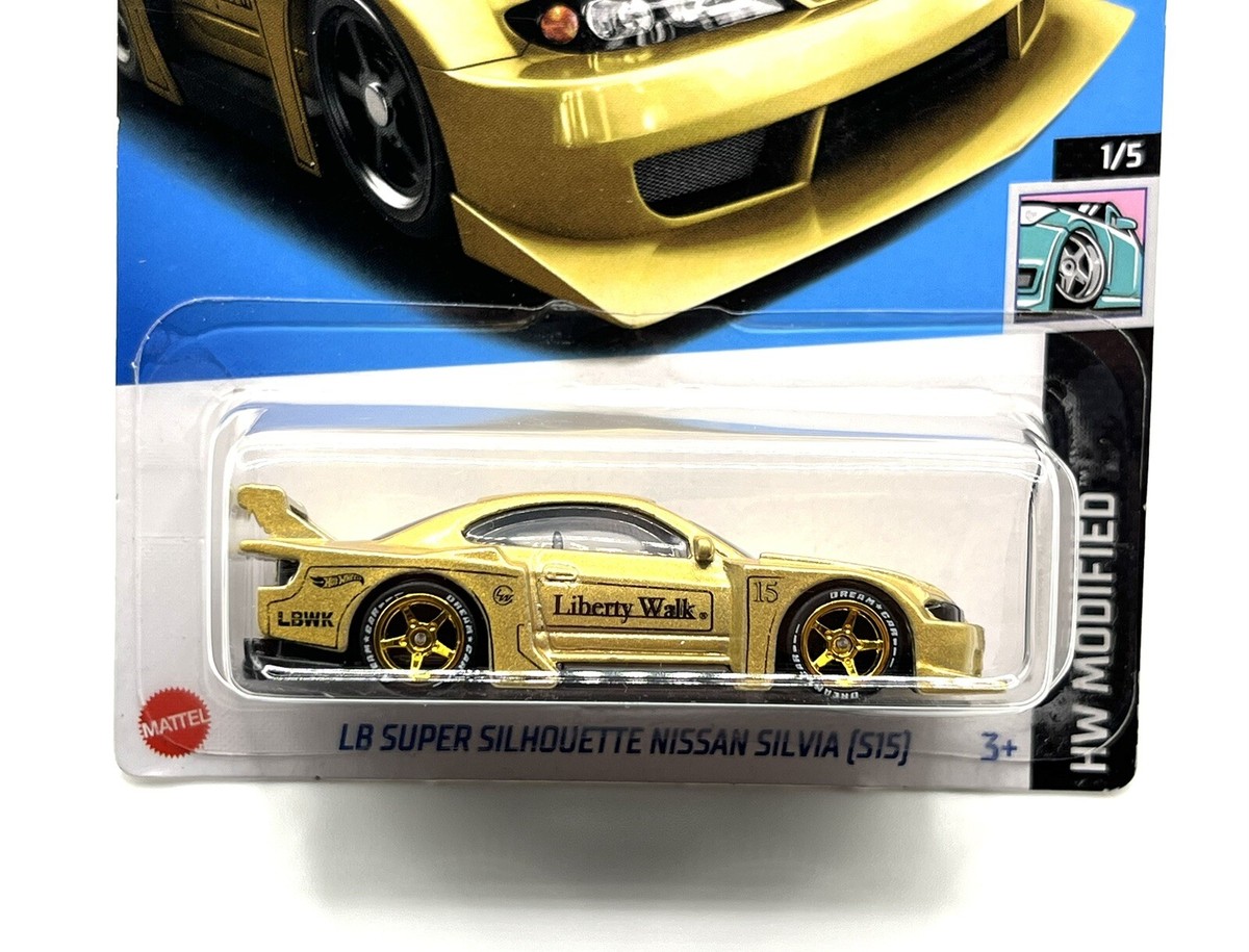 Hot Wheels LB Super Silhouette Nissan Silvia [S15] w/Real Riders