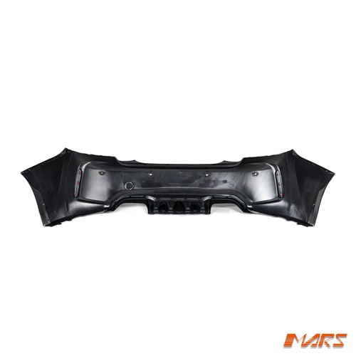 M2 Style Twin Exhaust outlet Rear Bumper bar & Diffuser for BMW 2 Series F22 F23 - Picture 9 of 12