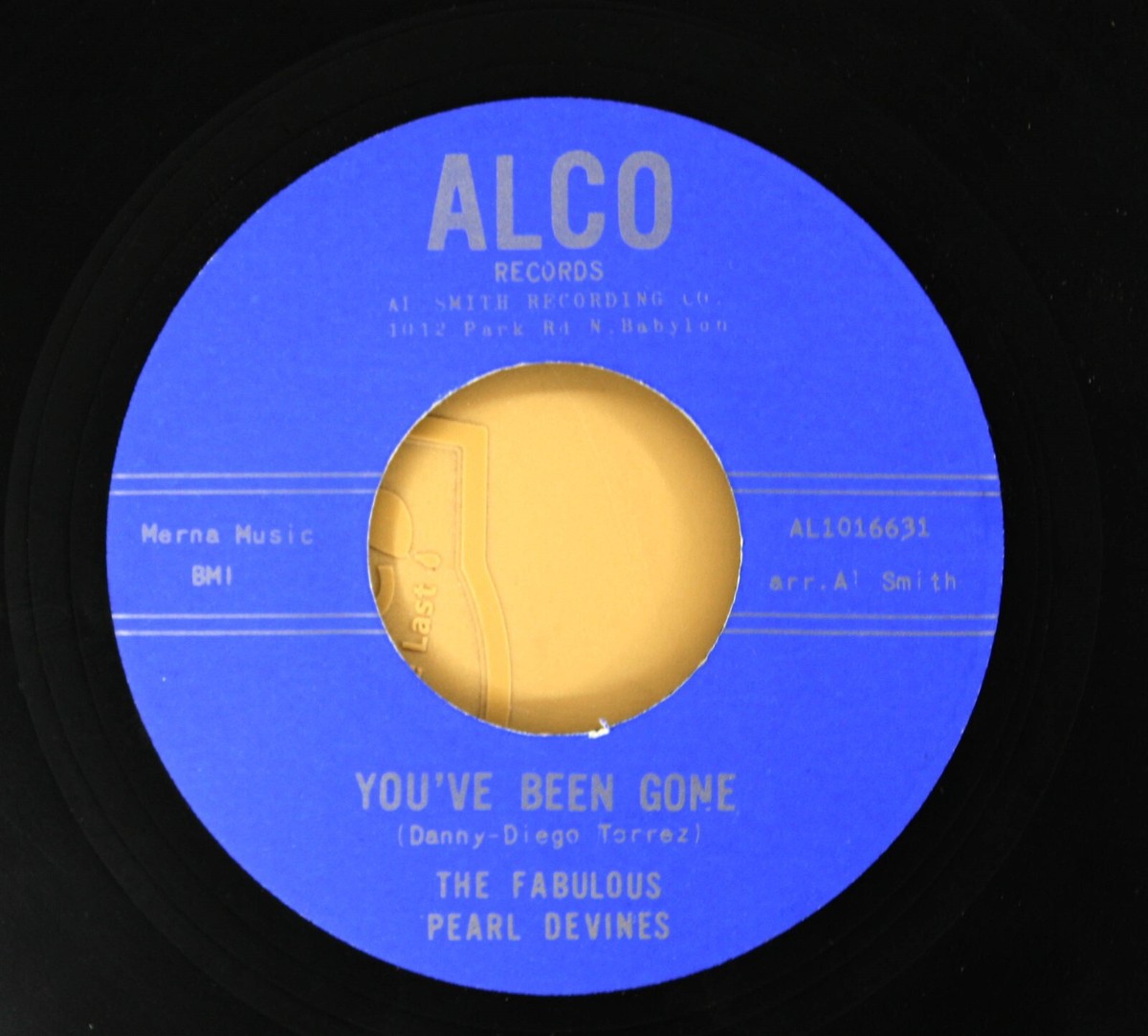 FABULOUS PEARL DEVINES Doo Wop REPRO 45rpm So Lonely b/w You've