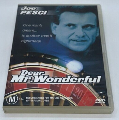 Dear Mr. Wonderful - Joe Pesci - DVD, 1982 - REGION 4 - R4 - WARRANTY AUS STOCK