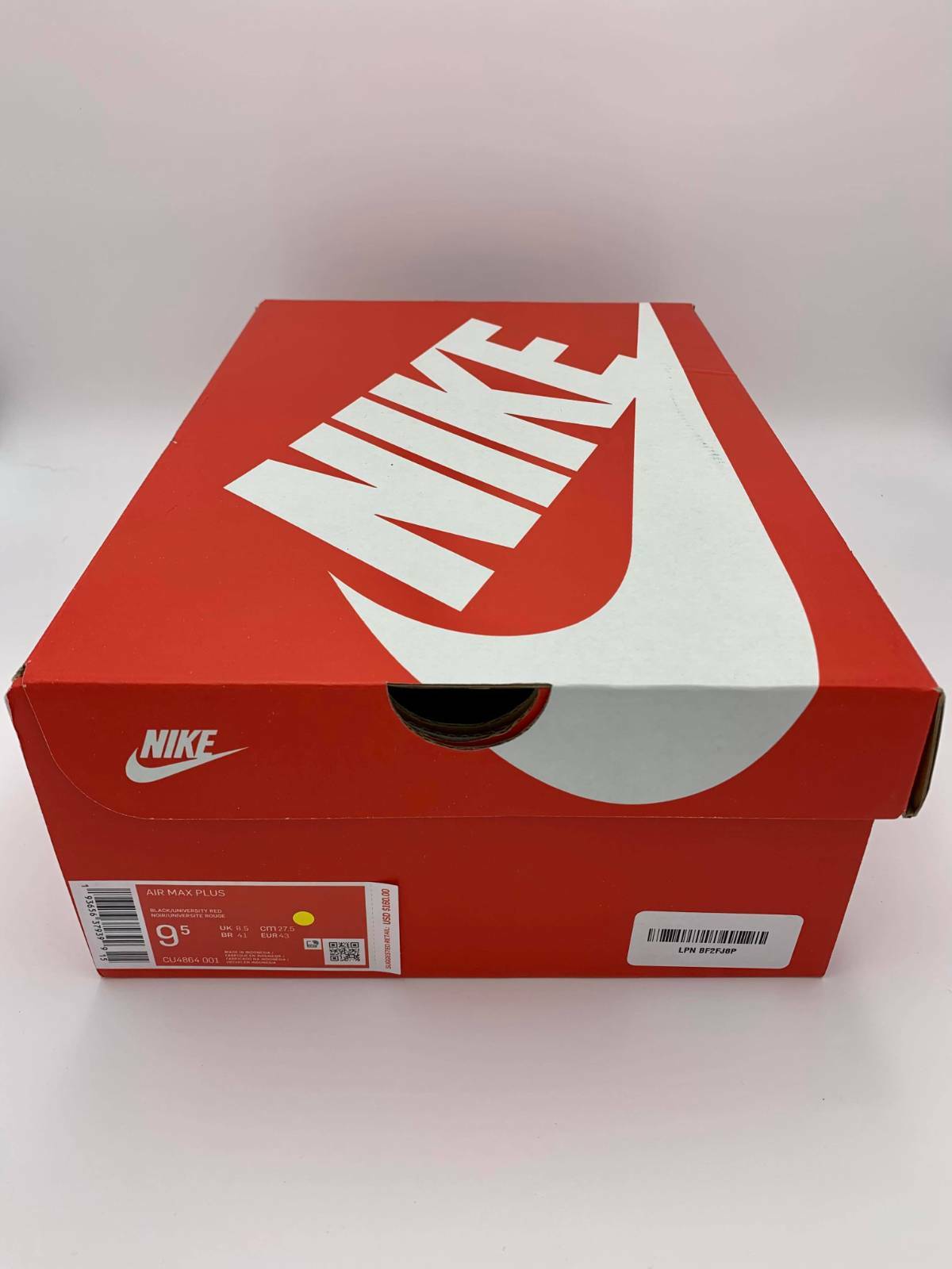 Nike Air Max Plus TN u0026#034;Red Belly Black/Hateu0026#034; mens (CU4864-001)  US10 Brand new | eBay