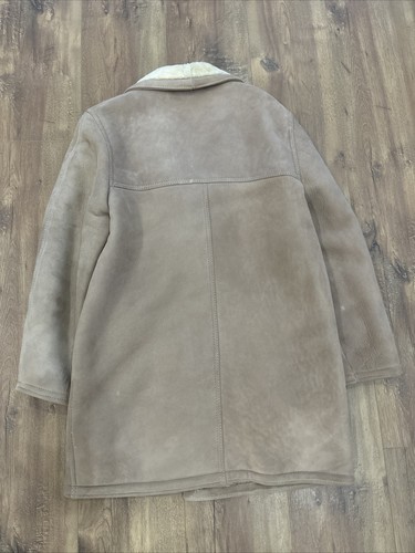 Vintage Bermans Rancher Sherpa gefütterte Jacke Mantel Western Cowboy Herren 38 Yellowstone - Bild 6 von 6