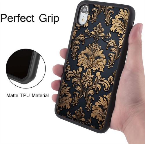 Baroque flare patten For Google Motorola Moto Apple iPhone Fitted Case Skin - Picture 14 of 25
