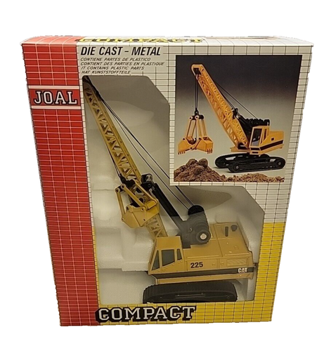 Joal Compact Caterpillar Digging Crane #225 Diecast 1/70 Scale Spain NEW
