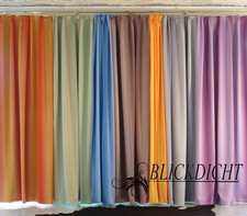 Vorhang Verdunkelungs Vorhänge Dekoschal Gardine blickdicht blackout BARDOLINO I