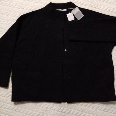 Evameva Press Wool Short Coat Size 2 Evam Eva | eBay