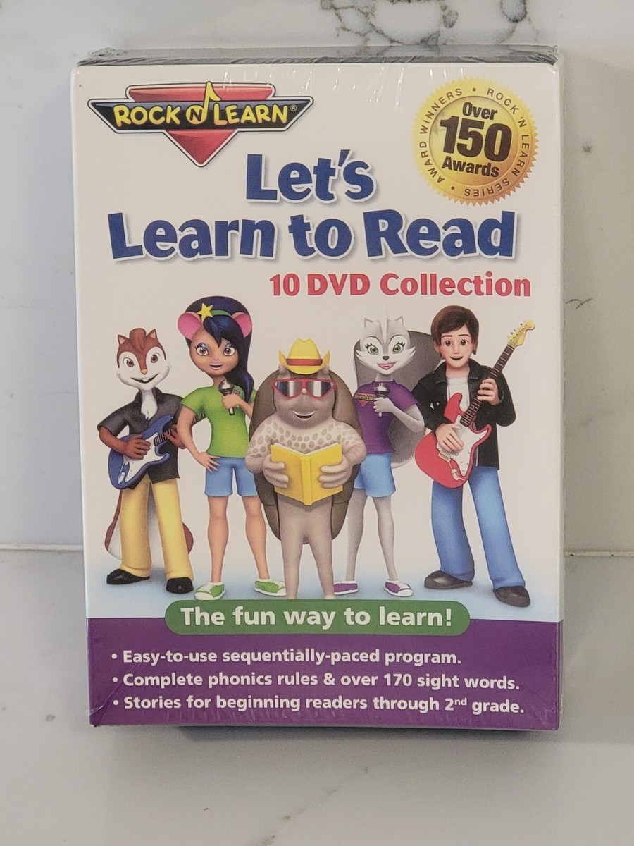 Let's Learn to Read 10 by Rock 'n 170 Sight Words Cracked