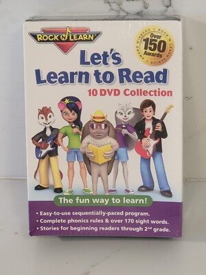 Let’s Learn to Read 10 DVD Collection Let's Learn to Read 10 by Rock 'n 170 Sight Words Cracked