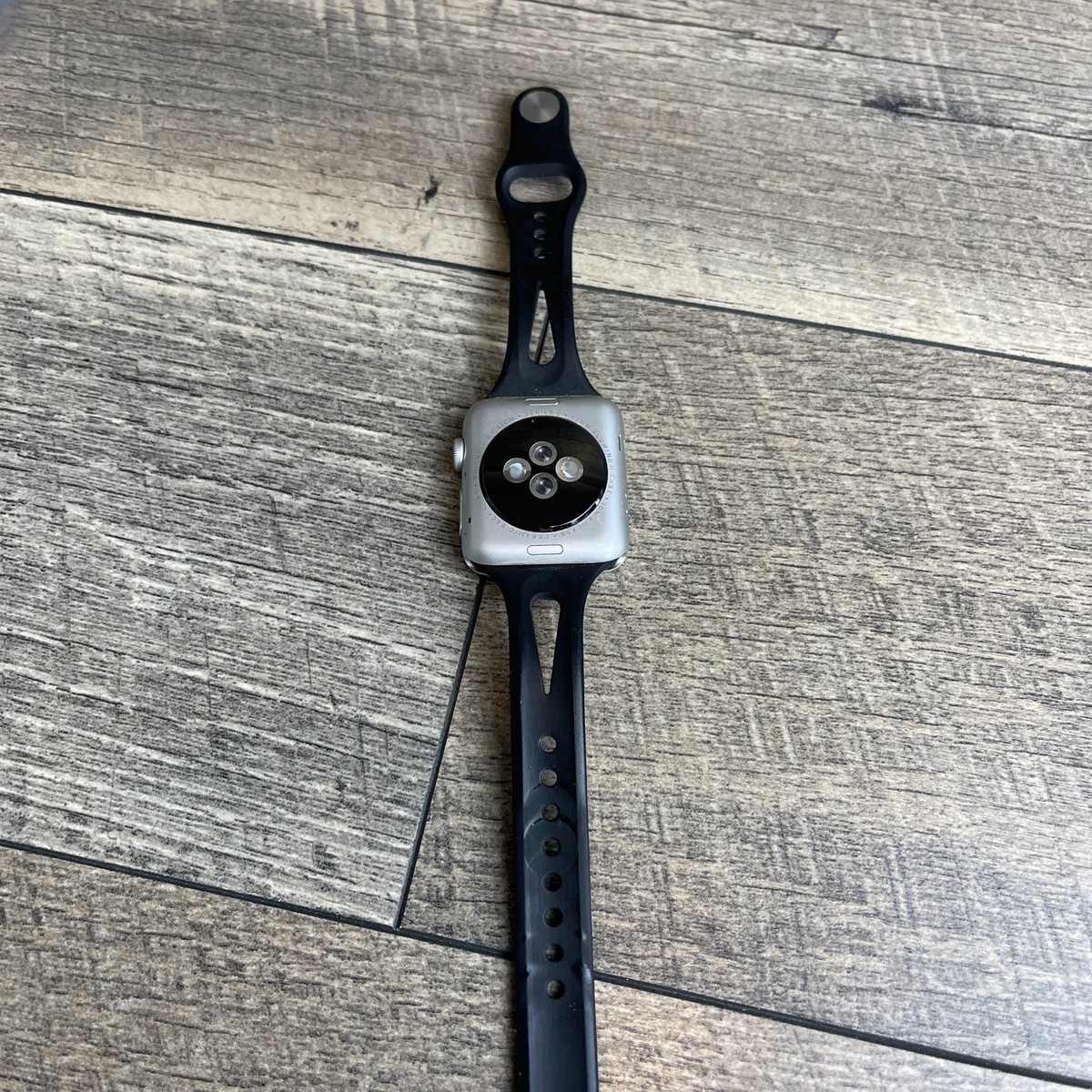 その他 APPLE WATCH2 42 ALUMINIUM Apple Watch Series 2 GPS Smartwatch Black Strap 42mm