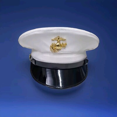 promgirl blue dress U.S. Marine Corps Enlisted Alpha Dress Uniform Visor Cap  GRANDPOPSARMYNAVY