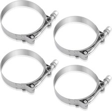 3 304 Stainless Heavy Duty T-bolt Turbo Intake Silicone Hose Clamps
