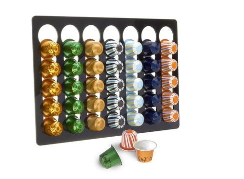 Kapseln Halter Wandhalterung Kapsel-Spender Rack Nespresso für 15 - 35 Kapseln - Bild 4 von 101