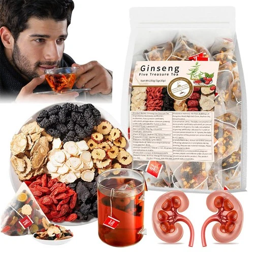 60 Stück Ginseng Six Treasure Tee, Nierentee, Lebertee, Red Date Nierengesundheit - Bild 2 von 9