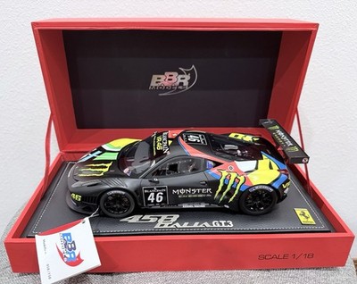 BBR Ferrari 458 Italia GT3 Valentino Rossi - Limited 150 pcs 1/18