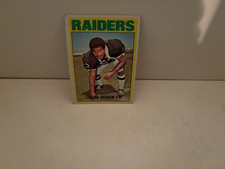 EUGENE Gene UPSHAW 1972 VINTAGE CARD Topps #185 Rookie Rc OAKLAND RAIDERS exc. rookie card picture