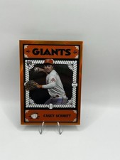 Casey Schmitt 2023 Bowman Chrome Ascensions #BA-17  Orange  RC /25 Giants