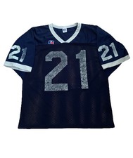 Vintage 90s Russell Athletic Mesh Football Jersey Mens Size Medium Made USA 21