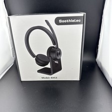 Soothielec Cordless Bluetooth Headset. Model: KH53 Black