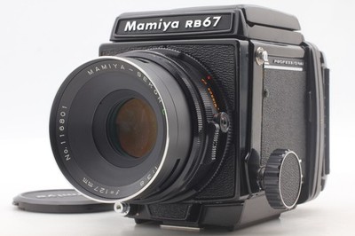 即購入可！！ RB67 Professional + SEKOR C 127mm Exc+5] Mamiya RB67 Pro Film Camera Sekor C 127mm f3.8 Lens 120