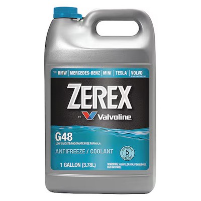 Zerex 861583 G-48 Antifreeze, 1 Gal., Bottle