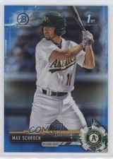2017 Bowman Chrome Prospects Blue Refractor 16/150 Max Schrock #BCP154 0c6