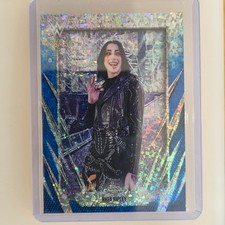 2026 WWE Topps Chrome Rhea Ripley Blue Mini Diamond Refractor /150 #20