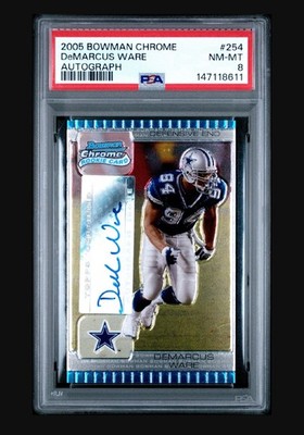 2005 Bowman Chrome - DeMarcus Ware Autograph #254
