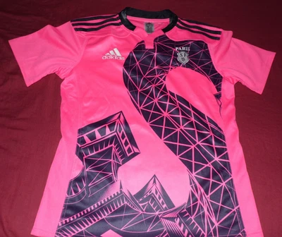 Maillot De Rugby Du Stade Français Saison 2014/2015 Taille L - Photo 1/4