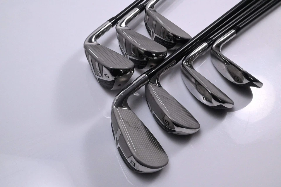 Left Hand Cleveland Halo XL Full-Face Irons / 5-PW+GW / Regular Flex UST Helium - Image 4 of 4
