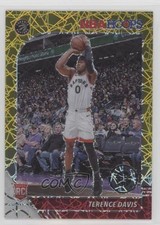 2019 Panini NBA Hoops Premium Stock Gold Lazer Prizm 1/10 Terence Davis II 7eo