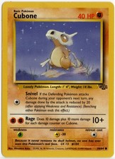 Cubone Unlimited Jungle 50/64 - MP Condition