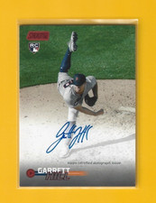 Garrett Hill 2023 Topps Stadium Club- auto -RC -red #'rd / 50- SCBA-GHL- Detroit