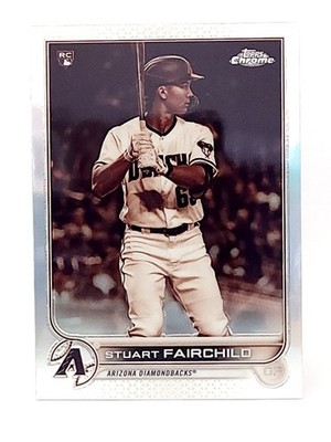 2022 Topps Chrome - Stuart Fairchild #156 Sepia Refractor (RC)