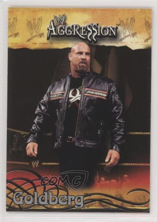 2003 Fleer WWE Aggression Goldberg #1 0h1